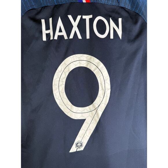 Nike Adidas FIFA Soccer Jersey Lot Chelsea AIA France #9 Haxton Men Small/Medium - Picture 4 of 16